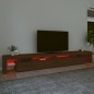 vidaXL TV-Schrank mit LED-Leuchten Braun Eichen-Optik 290x36,5x40 cm vidaXL TV-Schrank mit LED-Leuchten Braun Eichen-Optik 290x36,5x40 cm