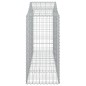 vidaXL Gabionen mit Hochbogen 6 Stk. 200x50x120/140cm Verzinktes Eisen vidaXL Gabionen mit Hochbogen 6 Stk. 200x50x120/140cm Verzinktes Eisen