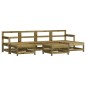 vidaXL 7-tlg. Garten-Lounge-Set mit Kissen Imprägniertes Kiefernholz vidaXL 7-tlg. Garten-Lounge-Set mit Kissen Imprägniertes Kiefernholz