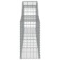 vidaXL Gabionen mit Hochbogen 10 Stk. 300x30x60/80 cm Verzinktes Eisen vidaXL Gabionen mit Hochbogen 10 Stk. 300x30x60/80 cm Verzinktes Eisen