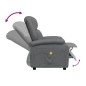 vidaXL Massagesessel Anthrazit Kunstleder vidaXL Massagesessel Anthrazit Kunstleder