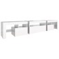 vidaXL TV-Schrank mit LED-Leuchten Hochglanz-Weiß 215x36,5x40 cm vidaXL TV-Schrank mit LED-Leuchten Hochglanz-Weiß 215x36,5x40 cm