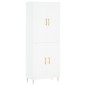 vidaXL Highboard Weiß 69,5x34x180 cm Holzwerkstoff vidaXL Highboard Weiß 69,5x34x180 cm Holzwerkstoff