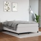 vidaXL Boxspringbett mit Matratze Weiß 140x200 cm Kunstleder vidaXL Boxspringbett mit Matratze Weiß 140x200 cm Kunstleder