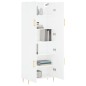 vidaXL Highboard Weiß 69,5x34x180 cm Holzwerkstoff vidaXL Highboard Weiß 69,5x34x180 cm Holzwerkstoff