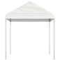 vidaXL Pavillon mit Dach Weiß 4,46x2,28x2,69 m Polyethylen vidaXL Pavillon mit Dach Weiß 4,46x2,28x2,69 m Polyethylen