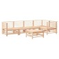 vidaXL 6-tlg. Garten-Lounge-Set mit Kissen Massivholz vidaXL 6-tlg. Garten-Lounge-Set mit Kissen Massivholz