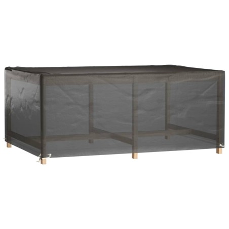 vidaXL Gartenmöbel-Abdeckungen 2 Stk. 8 Ösen 180x122x75 cm Rechteckig