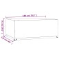 vidaXL Gartenmöbel-Abdeckungen 2 Stk. 8 Ösen 180x122x75 cm Rechteckig vidaXL Gartenmöbel-Abdeckungen 2 Stk. 8 Ösen 180x122x75 cm Rechteckig
