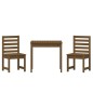 vidaXL 3-tlg. Garten-Bistro-Set Honigbraun Massivholz Kiefer vidaXL 3-tlg. Garten-Bistro-Set Honigbraun Massivholz Kiefer