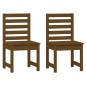 vidaXL 3-tlg. Garten-Bistro-Set Honigbraun Massivholz Kiefer vidaXL 3-tlg. Garten-Bistro-Set Honigbraun Massivholz Kiefer