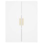 vidaXL Highboard Weiß 69,5x34x180 cm Holzwerkstoff vidaXL Highboard Weiß 69,5x34x180 cm Holzwerkstoff