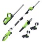 vidaXL 3-tlg. Akku-Gartengerät-Set mit Ladegeräten & Akkus vidaXL 3-tlg. Akku-Gartengerät-Set mit Ladegeräten & Akkus