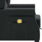 vidaXL Massagesessel mit Hocker Dunkelgrau Stoff vidaXL Massagesessel mit Hocker Dunkelgrau Stoff