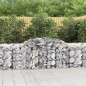 vidaXL Gabionen mit Hochbogen 6 Stk. 300x50x80/100 cm Verzinktes Eisen vidaXL Gabionen mit Hochbogen 6 Stk. 300x50x80/100 cm Verzinktes Eisen