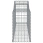 vidaXL Gabionen mit Hochbogen 6 Stk. 300x50x80/100 cm Verzinktes Eisen vidaXL Gabionen mit Hochbogen 6 Stk. 300x50x80/100 cm Verzinktes Eisen