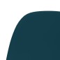 Esszimmerstühle 2 Stk. Drehbar Blau Samt Esszimmerstühle 2 Stk. Drehbar Blau Samt
