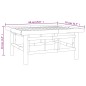 vidaXL 6-tlg. Garten-Lounge-Set mit Dunkelgrauen Kissen Bambus vidaXL 6-tlg. Garten-Lounge-Set mit Dunkelgrauen Kissen Bambus