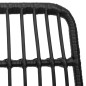 vidaXL 7-tlg. Garten-Essgruppe Schwarz Poly Rattan vidaXL 7-tlg. Garten-Essgruppe Schwarz Poly Rattan