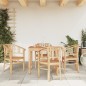 vidaXL 5-tlg. Garten-Essgruppe Massivholz Teak vidaXL 5-tlg. Garten-Essgruppe Massivholz Teak