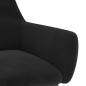 Esszimmerstühle 2 Stk. Drehbar Schwarz Samt Esszimmerstühle 2 Stk. Drehbar Schwarz Samt