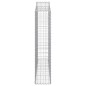 vidaXL Gabionen mit Hochbogen 13Stk. 200x30x140/160cm Verzinktes Eisen vidaXL Gabionen mit Hochbogen 13Stk. 200x30x140/160cm Verzinktes Eisen