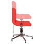 Drehbare Esszimmerstühle 2 Stk. Rot Kunstleder Drehbare Esszimmerstühle 2 Stk. Rot Kunstleder