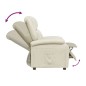 vidaXL Relaxsessel Weiß Kunstleder vidaXL Relaxsessel Weiß Kunstleder