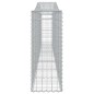 vidaXL Gabionen mit Hochbogen 4 Stk. 400x30x80/100cm Verzinktes Eisen vidaXL Gabionen mit Hochbogen 4 Stk. 400x30x80/100cm Verzinktes Eisen