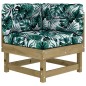 vidaXL 6-tlg. Garten-Lounge-Set mit Kissen Imprägniertes Kiefernholz vidaXL 6-tlg. Garten-Lounge-Set mit Kissen Imprägniertes Kiefernholz
