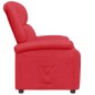 vidaXL Relaxsessel Rot Kunstleder vidaXL Relaxsessel Rot Kunstleder