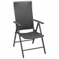 vidaXL 5-tlg. Garten-Essgruppe Schwarz Poly Rattan vidaXL 5-tlg. Garten-Essgruppe Schwarz Poly Rattan