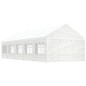 vidaXL Pavillon mit Dach Weiß 11,15x4,08x3,22 m Polyethylen vidaXL Pavillon mit Dach Weiß 11,15x4,08x3,22 m Polyethylen