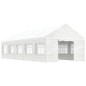 vidaXL Pavillon mit Dach Weiß 11,15x4,08x3,22 m Polyethylen vidaXL Pavillon mit Dach Weiß 11,15x4,08x3,22 m Polyethylen