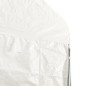 vidaXL Pavillon mit Dach Weiß 11,15x4,08x3,22 m Polyethylen vidaXL Pavillon mit Dach Weiß 11,15x4,08x3,22 m Polyethylen