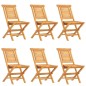 vidaXL 7-tlg. Garten-Essgruppe Massivholz Teak vidaXL 7-tlg. Garten-Essgruppe Massivholz Teak