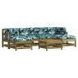 vidaXL 7-tlg. Garten-Lounge-Set mit Kissen Imprägniertes Kiefernholz vidaXL 7-tlg. Garten-Lounge-Set mit Kissen Imprägniertes Kiefernholz