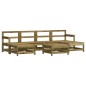 vidaXL 7-tlg. Garten-Lounge-Set mit Kissen Imprägniertes Kiefernholz vidaXL 7-tlg. Garten-Lounge-Set mit Kissen Imprägniertes Kiefernholz