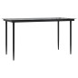 vidaXL 7-tlg. Garten-Essgruppe mit Kissen Schwarz und Grau Poly Rattan vidaXL 7-tlg. Garten-Essgruppe mit Kissen Schwarz und Grau Poly Rattan