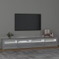 vidaXL TV-Schrank mit LED-Leuchten Grau Sonoma 240x35x40 cm vidaXL TV-Schrank mit LED-Leuchten Grau Sonoma 240x35x40 cm