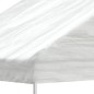 vidaXL Pavillon mit Dach Weiß 8,92x2,28x2,69 m Polyethylen vidaXL Pavillon mit Dach Weiß 8,92x2,28x2,69 m Polyethylen
