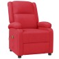 vidaXL Massagesessel Rot Kunstleder vidaXL Massagesessel Rot Kunstleder