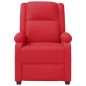 vidaXL Massagesessel Rot Kunstleder vidaXL Massagesessel Rot Kunstleder