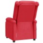 vidaXL Massagesessel Rot Kunstleder vidaXL Massagesessel Rot Kunstleder