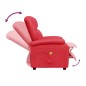 vidaXL Massagesessel Rot Kunstleder vidaXL Massagesessel Rot Kunstleder