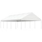 vidaXL Pavillon mit Dach Weiß 11,15x5,88x3,75 m Polyethylen vidaXL Pavillon mit Dach Weiß 11,15x5,88x3,75 m Polyethylen