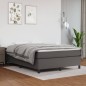vidaXL Boxspringbett mit Matratze Grau 140x190 cm Kunstleder vidaXL Boxspringbett mit Matratze Grau 140x190 cm Kunstleder