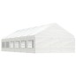 vidaXL Pavillon mit Dach Weiß 13,38x5,88x3,75 m Polyethylen vidaXL Pavillon mit Dach Weiß 13,38x5,88x3,75 m Polyethylen