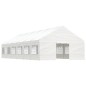 vidaXL Pavillon mit Dach Weiß 13,38x5,88x3,75 m Polyethylen vidaXL Pavillon mit Dach Weiß 13,38x5,88x3,75 m Polyethylen