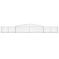 vidaXL Gabionen mit Hochbogen 8 Stk. 400x30x40/60 cm Verzinktes Eisen vidaXL Gabionen mit Hochbogen 8 Stk. 400x30x40/60 cm Verzinktes Eisen